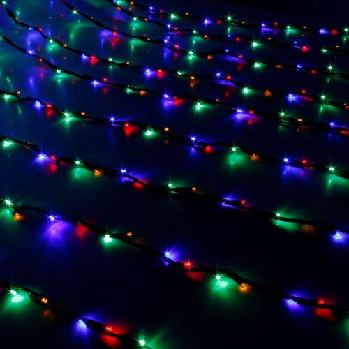 ВОДОПАД уличная, УМС, Ш:2 м, В:3 м, Н.Т. LED-800-220V, контроллер 8 режимов, МУЛЬТИ 187323С