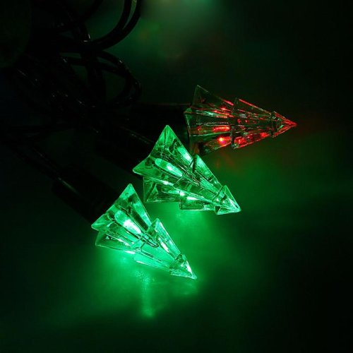 Гирлянда "Метраж" улич. с насад. "Елка маленькая" 5 м, Н.Т. LED-40-220V, моргает. МУЛЬТИ 1080089С