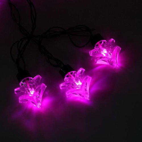 Гирлянда "Метраж" улич. с насад. "Ель большая" 5 м, Н.Т. LED-30-220V, контр. 8 р, РОЗОВЫЙ 1080132С