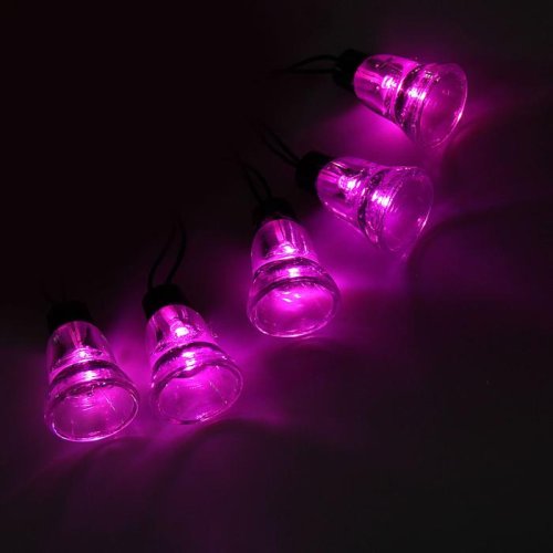 Гирлянда "Метраж" улич. с насад. "Колокол" 5 м, Н.Т. LED-30-220V, контр. 8 р, РОЗОВЫЙ 1080123С