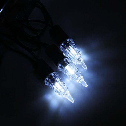 Гирлянда "Метраж" улич. с насад. "Конус" 5 м, Н.Т. LED-40-220V, фиксинг, БЕЛЫЙ 1080054С