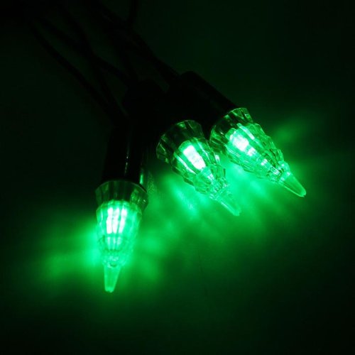 Гирлянда "Метраж" улич. с насад. "Конус" 5 м, Н.Т. LED-40-220V, фиксинг, ЗЕЛЕНЫЙ 1080057С