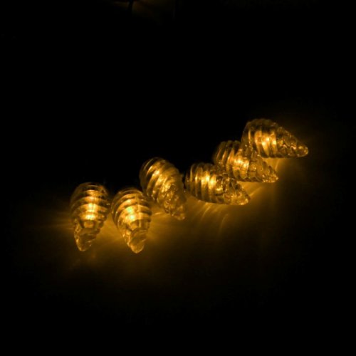Гирлянда "Метраж" улич. с насад. "Растаявший лёд" 5 м, Н.Т. LED-40-220V, фиксинг, ЖЕЛТЫЙ 185568С