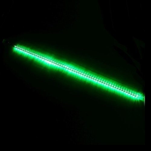 Светодиодная сосулька "Тающая" 1 м, d=3см. УМС-вилка LED-60-220V ЗЕЛЕНЫЙ 678889С