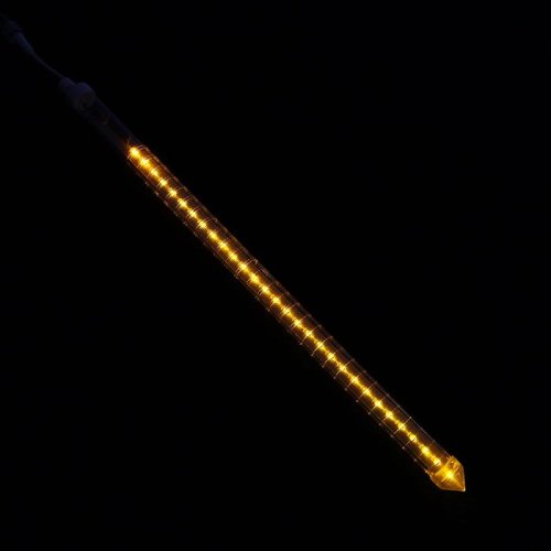 Светодиодная сосулька улич. УМС "Тающая" 0,5 м, d=3см. 2W LED-30-220V ЖЕЛТЫЙ 1080723С