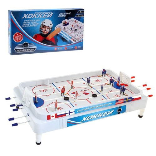 Игра настольная "Хоккей"+карточки 1034201