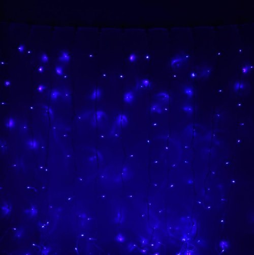 Гирлянда "Занавес" улич. УМС, Ш:2м, В:9м, Н.Б. 2W LED-1800/450-220V, БЕЗ контр. мерц СИН 