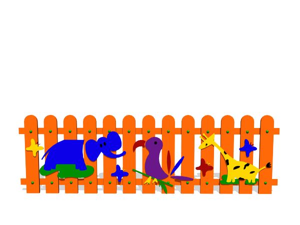 Ограждение детской площадки «Африка»