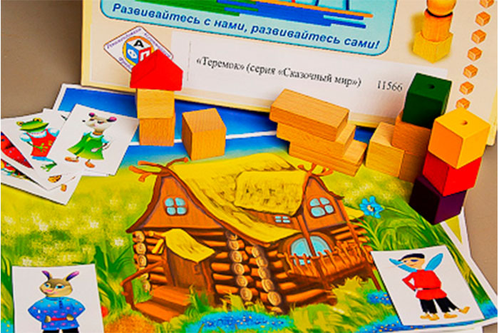 Игровой набор Фребеля "Теремок" (серия "Сказочный мир". Выпуск 1)