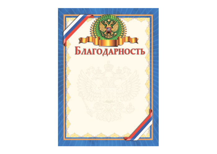 Благодарность (10 шт.)