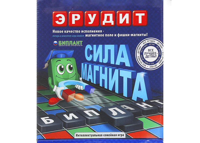 Игра настольная "Эрудит "Магнитный"