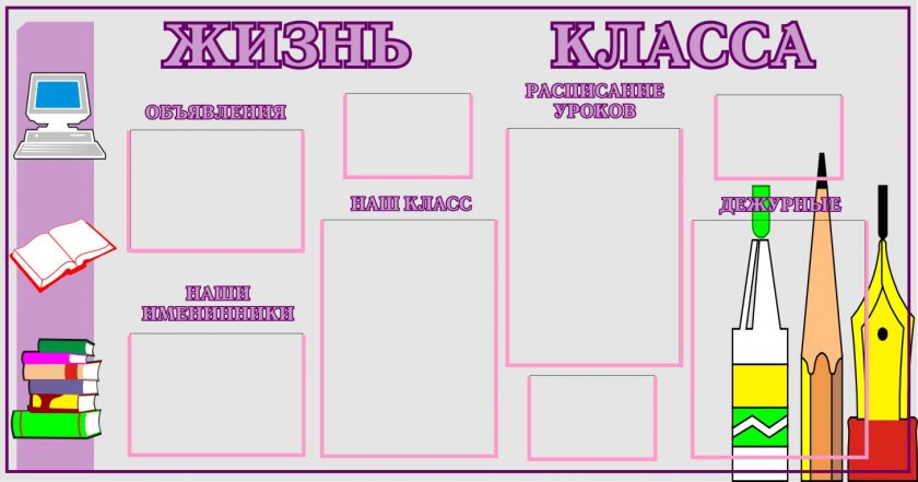 Стенд "Жизнь класса"