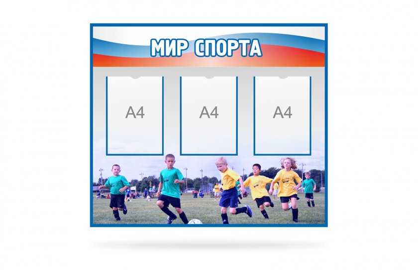 Стенд "Мир спорта"